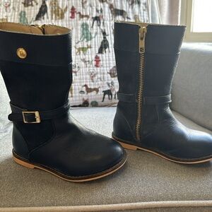 Janie & Jack Navy Riding Boots size  7 toddler